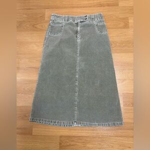 Sag Harbor Corduroy maxi skirt size 12